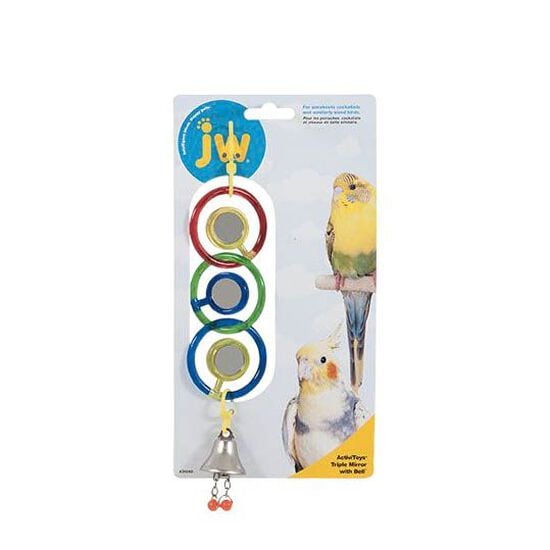 Activitoys Bird Toy Rattle Mirror 